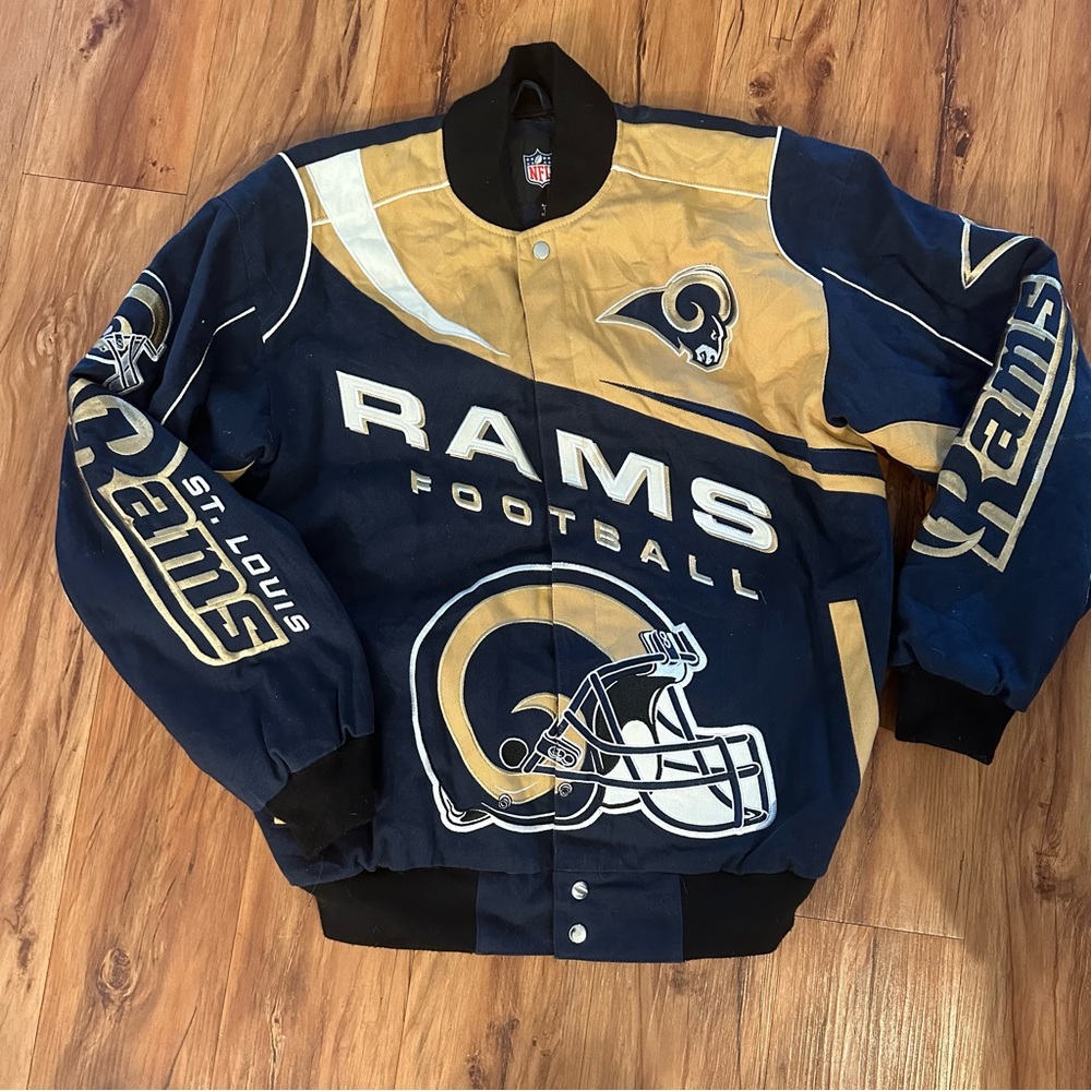 Vintage NFL Rams varsity jacket